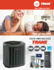 Trane : Thermopompes XR15.